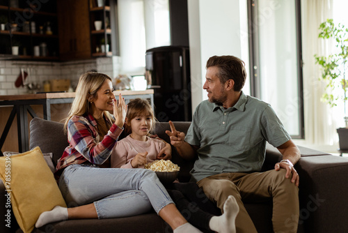 Cozy family time: sharing l...