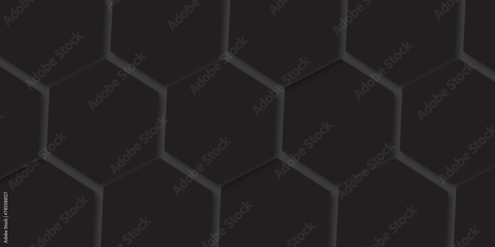 Dark grey hexagonal tech background texture. hexagonal grid seamless pattern with small cell. 3d render geometric pattern wallpaper. Futuristic Honeycomb Mosaic. ceramic floor tiles. Dark grey hexagonal tech background texture. hexagonal grid seamless pattern with small cell. 3d render geometric pattern wallpaper. Futuristic Honeycomb Mosaic. ceramic floor tiles.