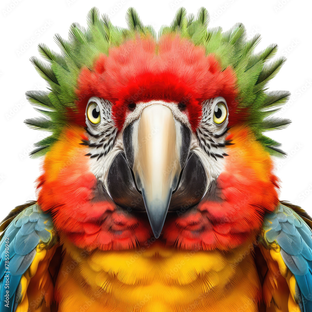 Obraz premium Isolated Cute Funny Animal on a Clear PNG Canvas, Generative AI