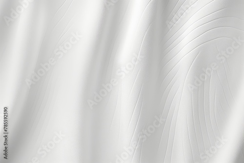 White background with subtle grain texture for elegant design, top view. Marokee velvet fabric backdrop with space for text or logo