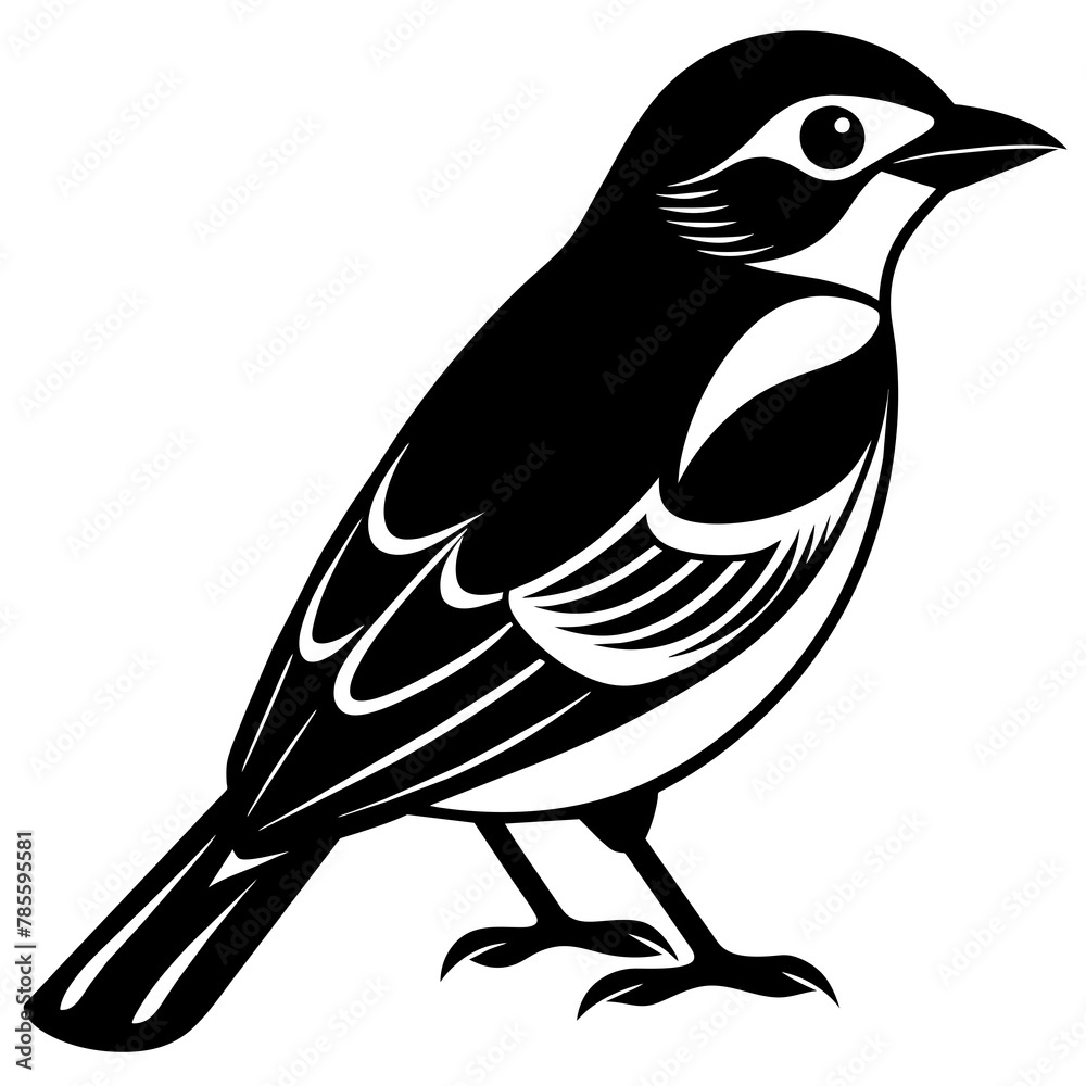 Fototapeta premium bird on a branch