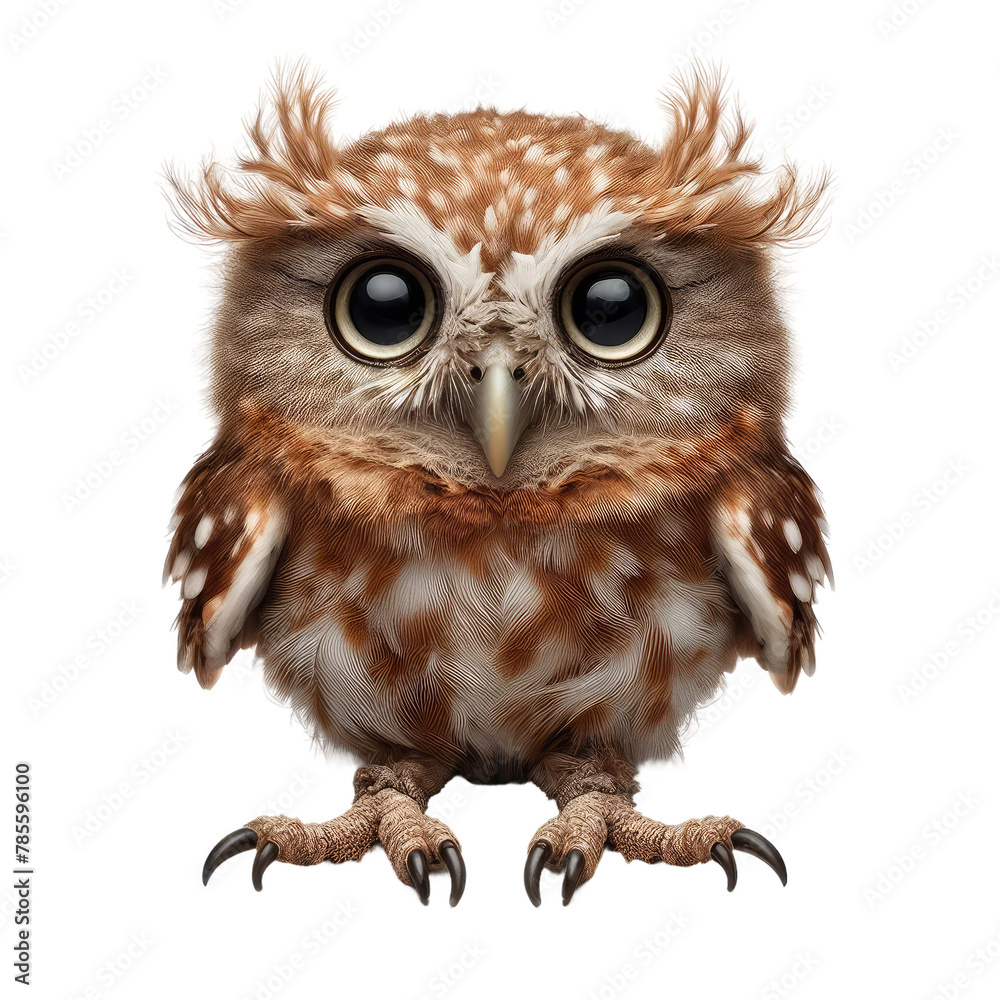 Isolated Cute Funny Animal on a Clear PNG Canvas, Generative AI Isolated Cute Funny Animal on a Clear PNG Canvas, Generative AI