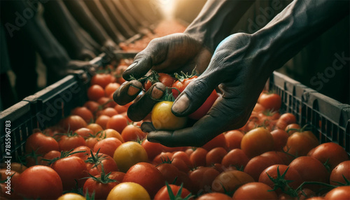 Il vero costo dei pomodorini photo