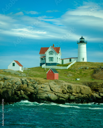 Nubble Lighthouse in York, Maine photo