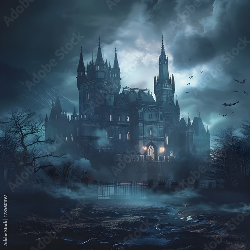 Eerie Enchantment - A Hauntingly Beautiful Setting for Halloween Celebrations and Spooky Night Adventures