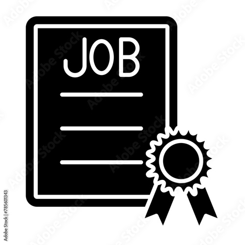 Job Offer Icon Design