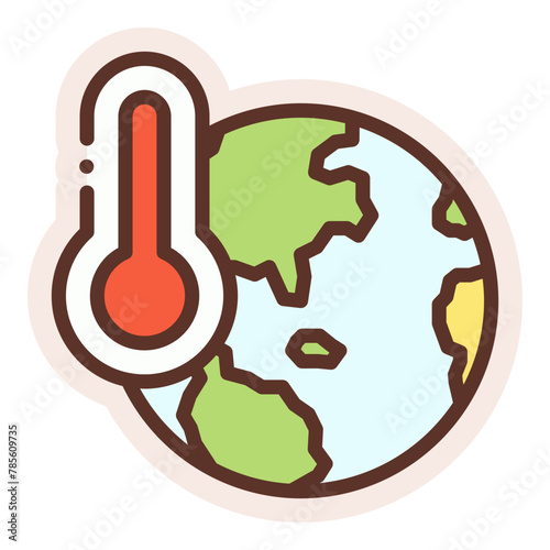 global warming sticker