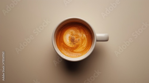 A Cup of Tea on Table