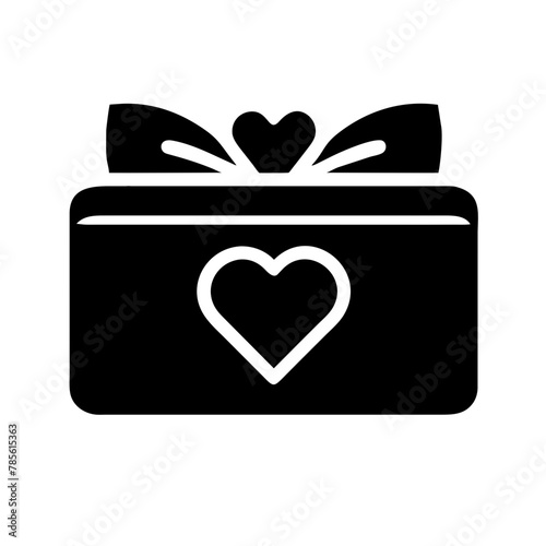 Wedding Favors icon vector graphics element silhouette sign symbol illustration on a Transparent Background