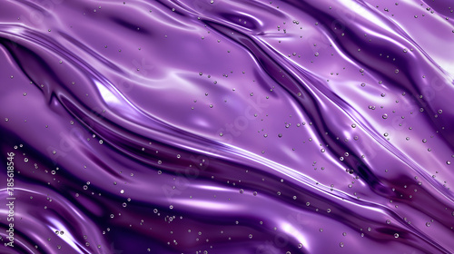 Vector style, background, dark lilac jelly, waves with 3D effect
