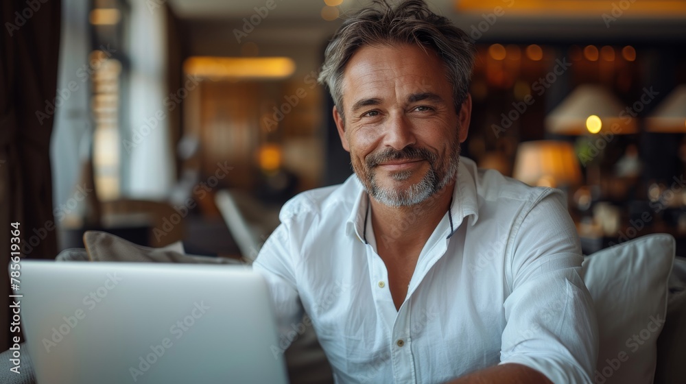 Versatile Digital Nomad Thriving with Remote Work Generative AI Versatile Digital Nomad Thriving with Remote Work Generative AI