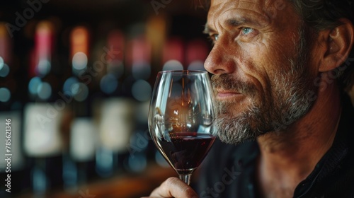 Wine Tasting and Appreciation: A Connoisseur's Delight Generative AI photo