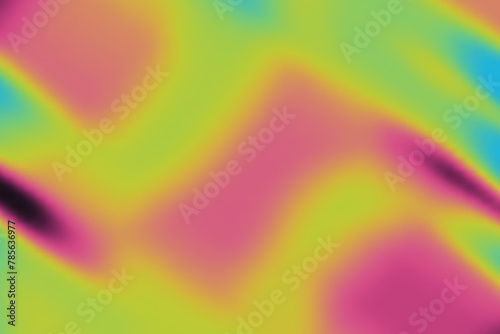 Thermal map abstract gradient cold and warm color background with infrared blurred pattern. Retro faded acid neon social media poster, stories highlight templates for digital marketing for stories