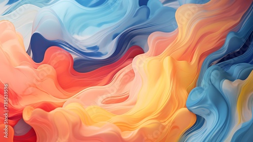Abstract fluid background with marble texture