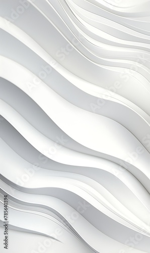 Abstract background with smooth lines in white colors