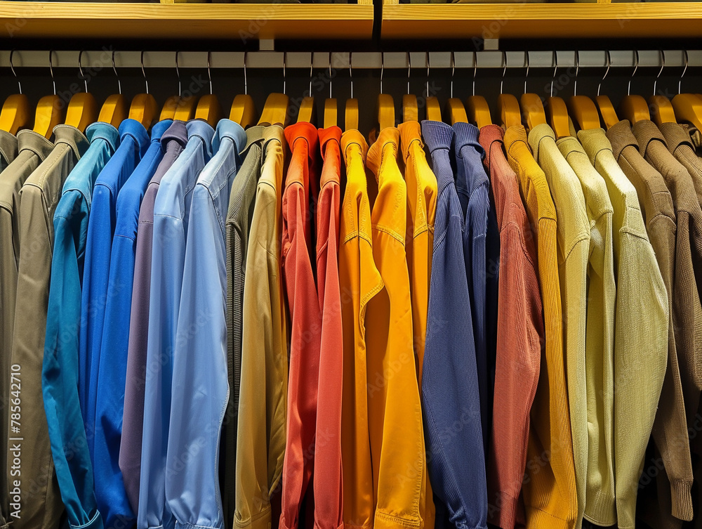 Organized Clothing Rack Organized Clothing Rack