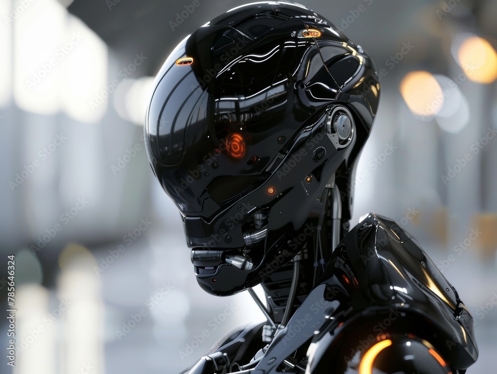 A rogue artificial intelligence pursuing transcendence in digital realm.