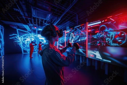virtual reality (VR) technologies that transport players to breathtakingly realistic worlds.