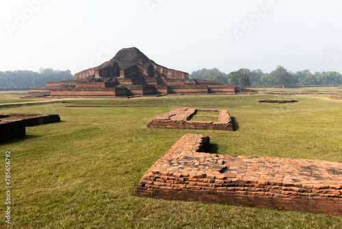 Paharpur Buddhist Vihara Museum Unesco Heritage site in Joypurhat Bangladesh photo