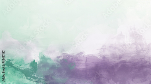 Lavender and mint green, abstract background, styled for soothing contrast and a tranquil ambiance