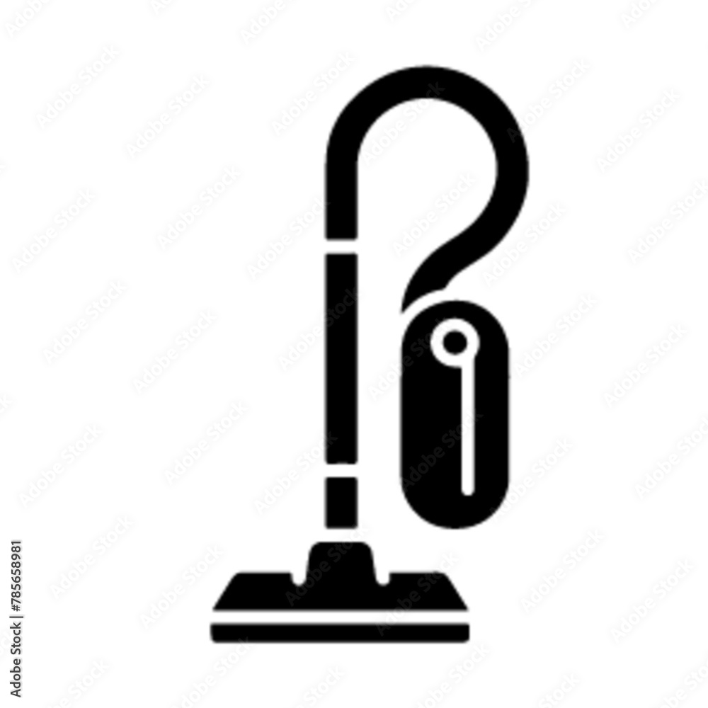 a simple and minimal Vacuum cleaner stick icon vector black color, white background, need so more simple (8) a simple and minimal Vacuum cleaner stick icon vector black color, white background, need so more simple (8)