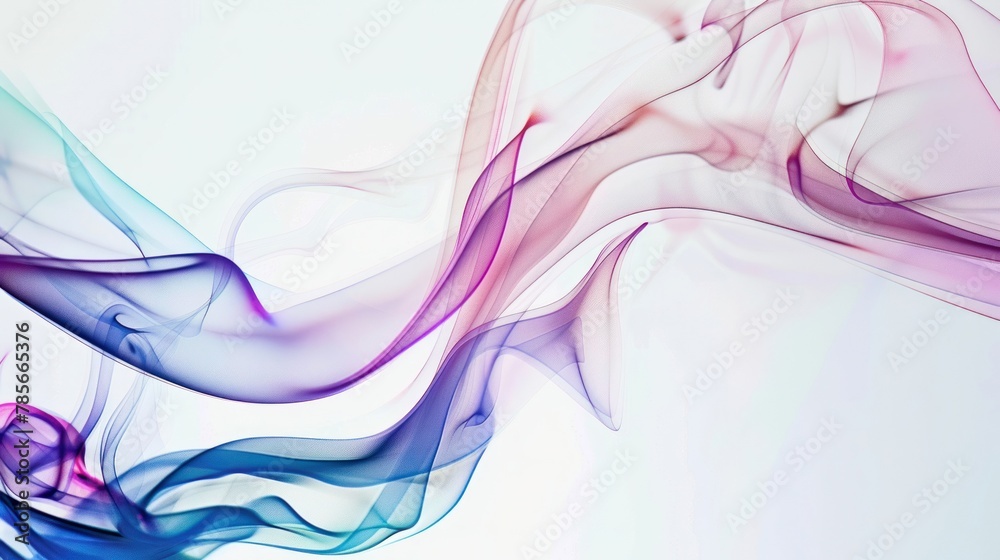 Luxury abstract fluid art painting background alcohol ink technique. Purple blue flowing texture background for interior decoration. Abstract digital artwork