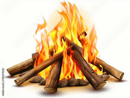 feu de bois