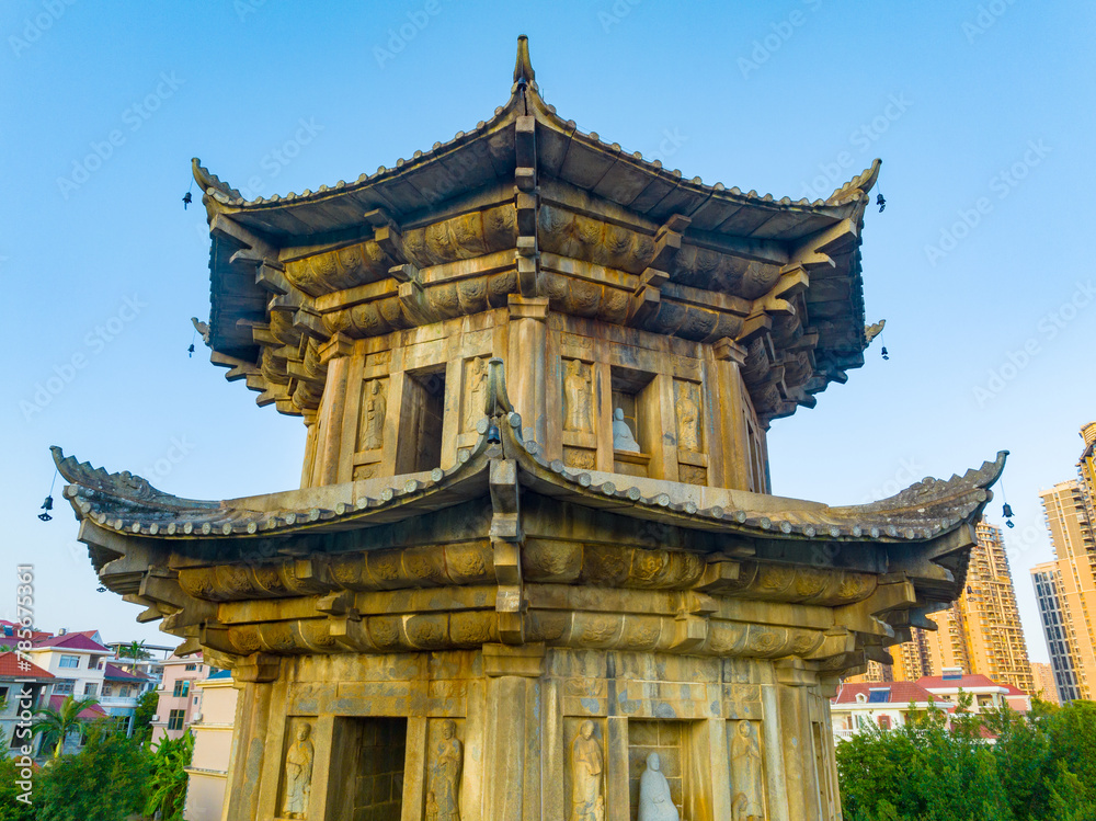 Sakyamuni Buddha Pagoda in Guanghua Temple, Putian, Fujian, China