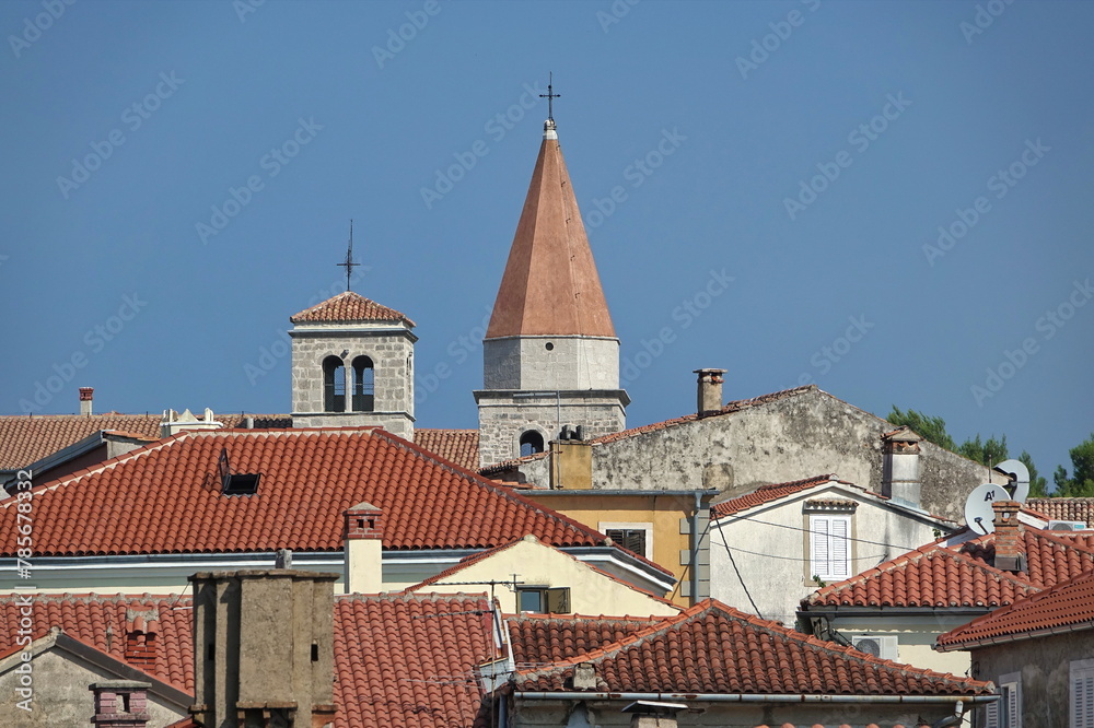 Fototapeta premium Kirche in Krk (Stadt)
