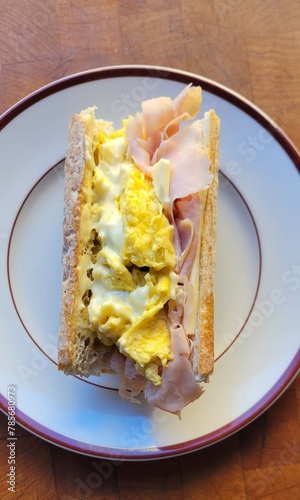 Ham and Egg Sandwich