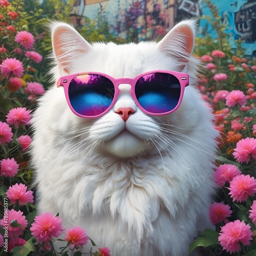 cat in sunglasses