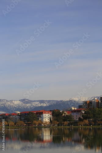 view of the park in Batumi