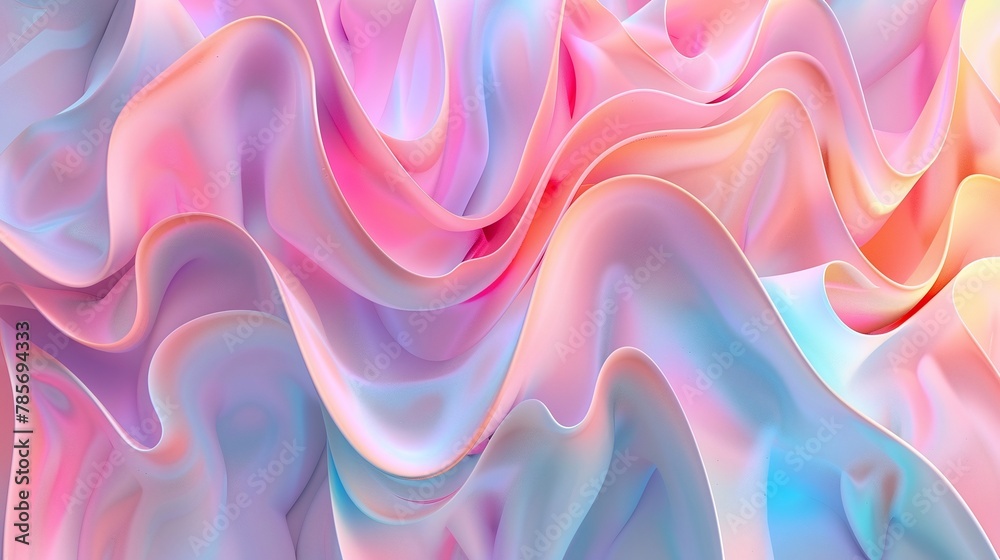 Obraz premium a touch of softness: a downloadable abstract background with pastel colors