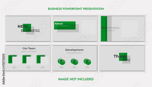 Beautiful Business Report Presentation Template – Original and High Quality PowerPoint Templates