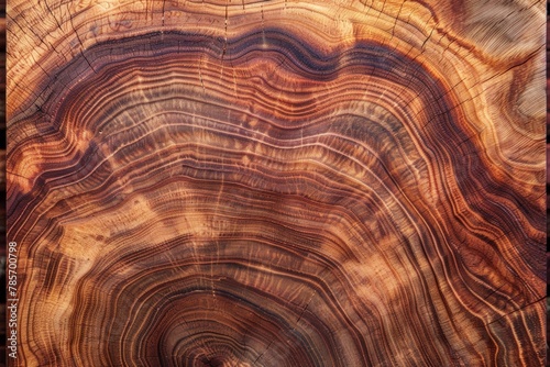 redwood with its deep reddish-brown tones photo