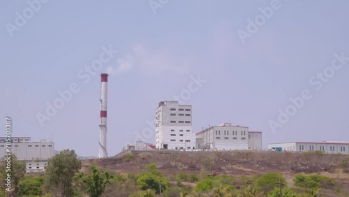 Smoky Chimney in Industry India