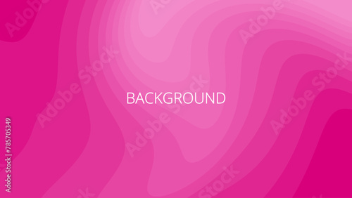 Pink abstract background with sharp wavy lines and gradient transition, dynamic swirl shape. Inclined bends	