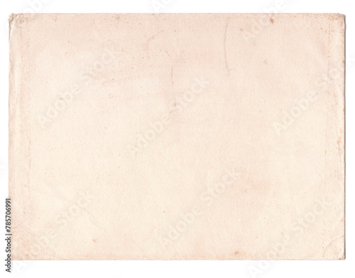 Konstfotografi Old envelope front side view