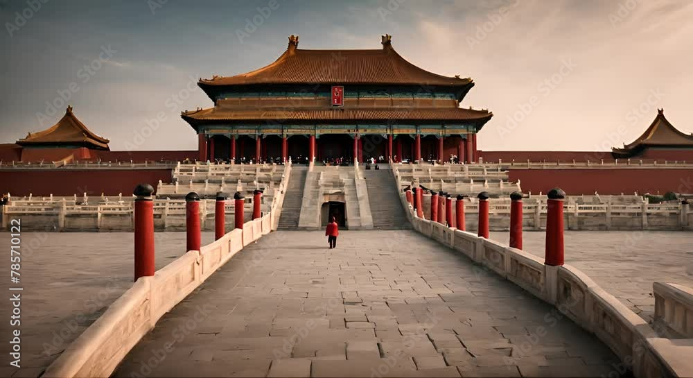 Forbidden city in Beijing. Forbidden city in Beijing.