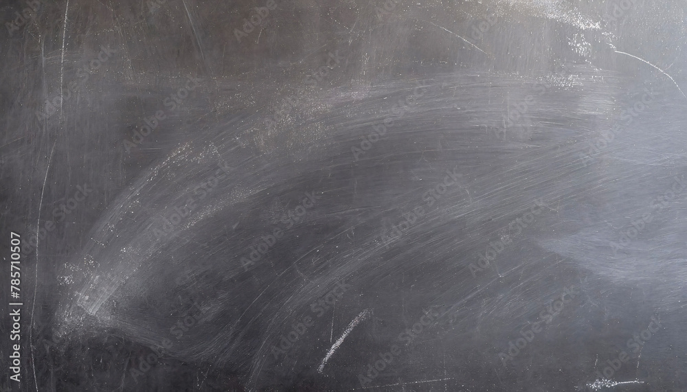 Black chalkboard with visible traces of erased chalk, showing a clean yet used texture. Black chalkboard with visible traces of erased chalk, showing a clean yet used texture.
