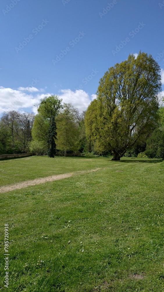 Promenade dans le parc de Châteauneuf-sur-Loire