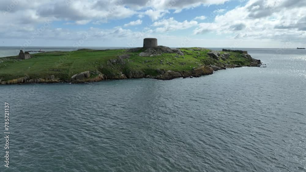 Dalkey island off the east coast of county dublin, ireland Dalkey island off the east coast of county dublin, ireland