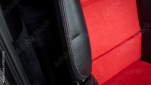 Black passenger seat