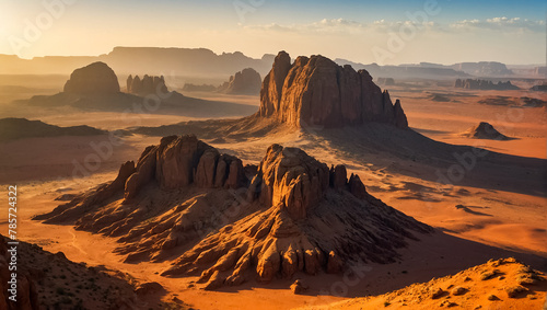 amazing rocks in the Algerian desert