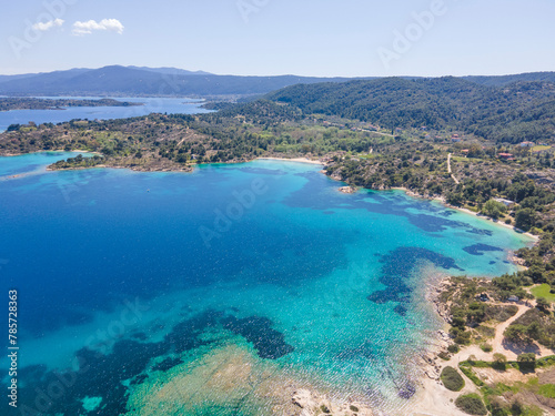 Sithonia coastline near Lagonisi Beach, Chalkidiki, Greece © Stoyan Haytov