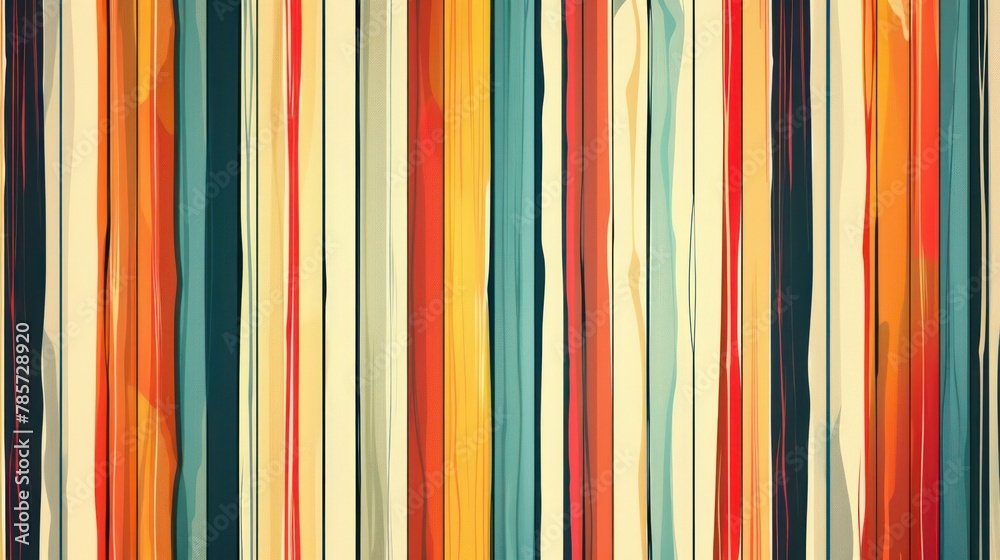 This image showcases a vibrant and colorful abstract pattern with a multitude of vertical stripes in varying widths and hues It represents diversity and unity This image showcases a vibrant and colorful abstract pattern with a multitude of vertical stripes in varying widths and hues It represents diversity and unity