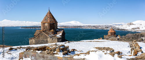 Obraz na płótnie Sevanavank Monastery w salonie