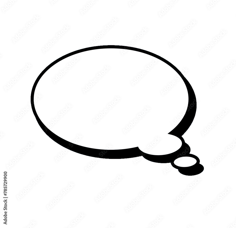 A speech bubble icon for drawing comics. Illustration for cartoons. Cartoon Word Ball for Comics A speech bubble icon for drawing comics. Illustration for cartoons. Cartoon Word Ball for Comics