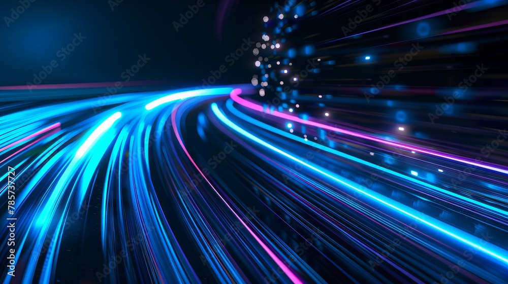 Fiber concept futuristic design Fiber concept futuristic design