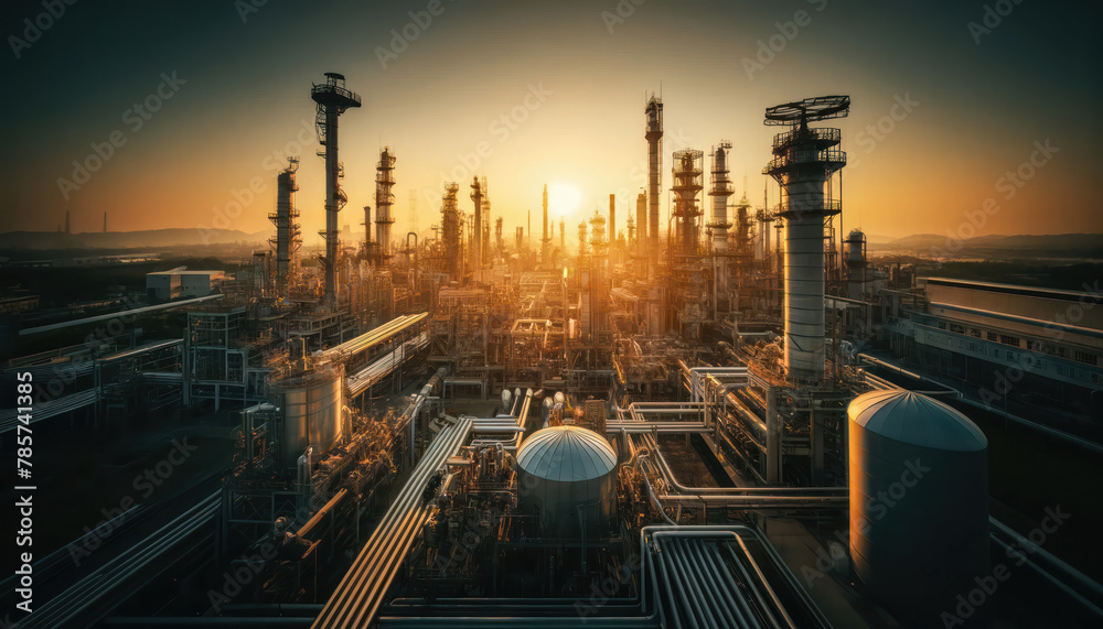Fototapeta premium heavy industry